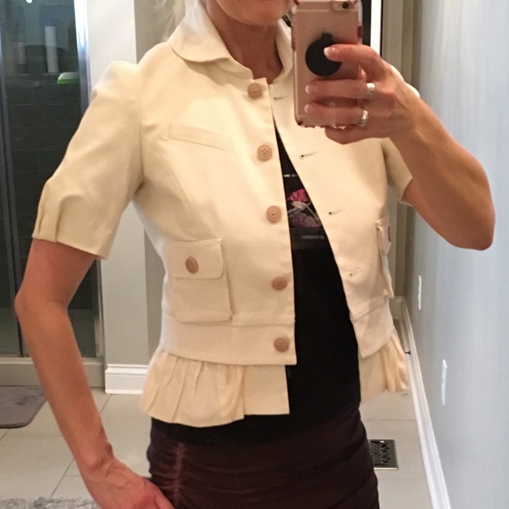 **Minden Chan cream blazer
